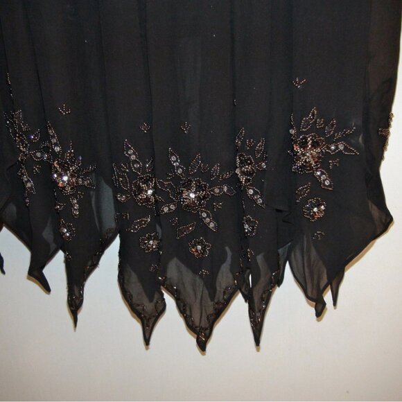 Sue Wong Black Beaded Dress - Picture 5 of 7